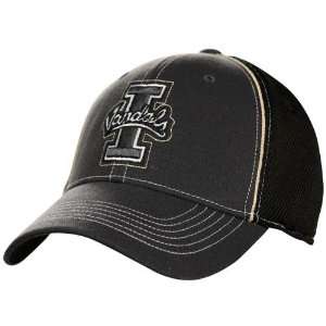 Top of the World Idaho Vandals Charcoal Black Linerider Flex Fit Hat 