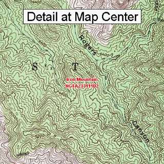   Map   Iron Mountain, Arizona (Folded/Waterproof)