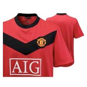  Manchester United Customized Home Red & Black Soccer 
