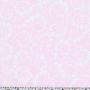  4243 Wide Flannel Stars Pink Fabric By The Yard Arts 