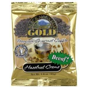  Black Mountain Gold, Coffee Decf Hazlnt Crm, 1.4 OZ (Pack 
