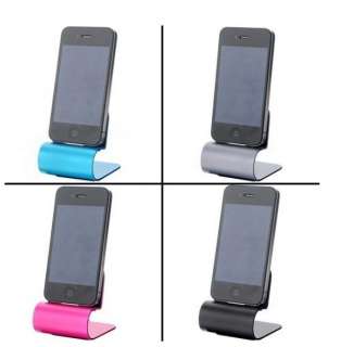 New USB Aluminum Dock Cradle Station Stand Charger for iPhone 4 4G 4S 