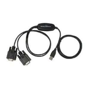  SF Cable, USB to 2 Port RS232 Serial DB9 Adapter Cable 