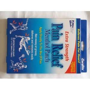   Strength Pain Relief Menthol Patch, 2 Patches