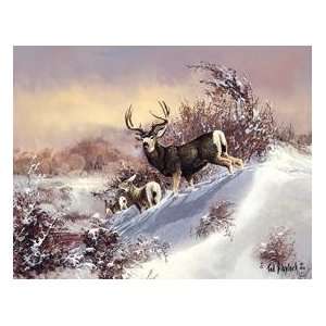 Buck Deer Hunting tin sign #1034