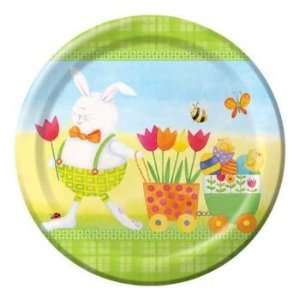  Easter Bunny Parade 9 inch Paper Plates 8 Per Pack Toys & Games