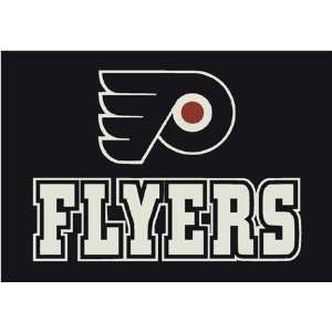  NHL Team Spirit Rug   Philadelphia Flyers Sports 