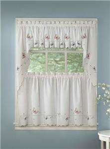 MONARCH 58x36 Tier Kitchen Curtain Pair Combined shipping additional 