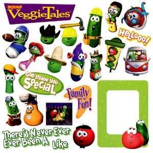   Veggie Tales Punchouts for Scrapbooking (VT100) Arts, Crafts & Sewing