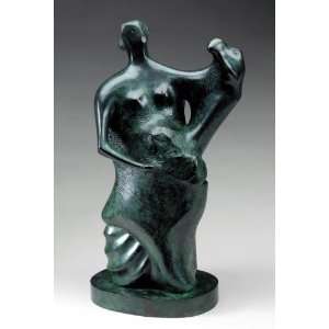   Henry Moore   24 x 36 inches   Mother and Child; Up