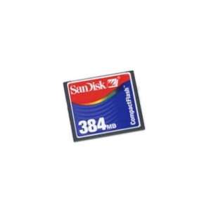 SanDisk 384 MB CompactFlash Card (SDCFB 384R) Electronics