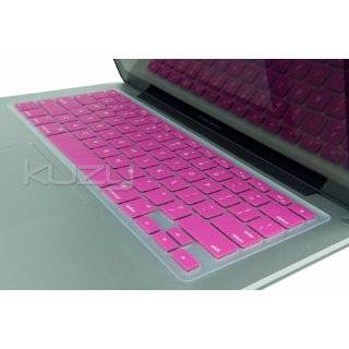 Kuzy   PINK Keyboard Silicone Cover Skin for Macbook / Macbook Pro 13 