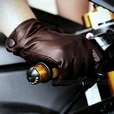 New 100% Mens Luxury Deerskin Driving Motorcycle Gloves Deer Leather 
