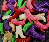 New Wholesale Lots 5 Pairs Toys Short Boots Shoes For Barbie Clothes 