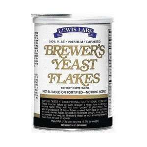  Lewis Lab Brewers Yeast Flakes 100% Pure Premium 14 oz 