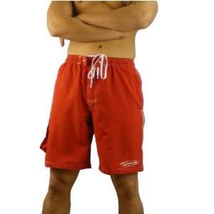 Mens TYR red swimming trunks. Great looking swim shorts 