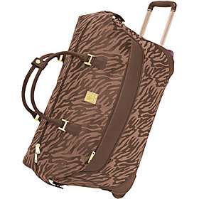 Anne Klein Luggage Lions Mane Wheeled City Bag   