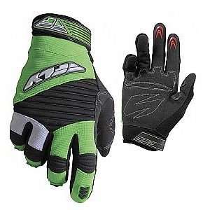    Fly Racing 303 Race Gloves, Green/Black, Adult 2XL Automotive