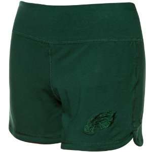  NFL Philadelphia Eagles Ladies Green Interception Shorts 