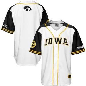    Iowa Hawkeyes White Slugger Baseball Jersey
