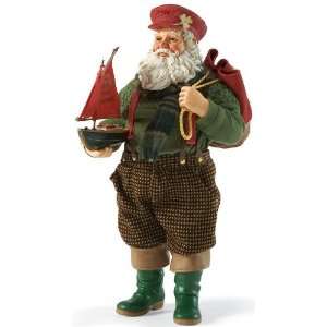   Possible Dreams *May the Wind Be At Your Back* Santa and His Sail Boat