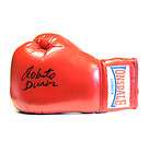 Roberto Duran Signed Boxing Glove  Lonsdale. One of the true greats 
