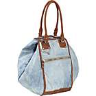 Diesel Bags Home of the Brave Divina Bleached Denim Trapezoid 