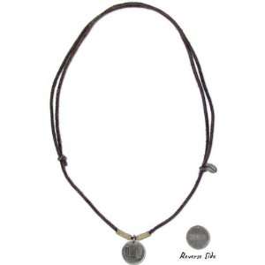  Miami Hurricanes Mens Leather Cord Necklace Sports 