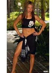 Ladies Skull Sarong by 1 World Sarongs   in your choice of color