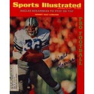  Walt Garrison Autographed Sports Illustrated Magazine 