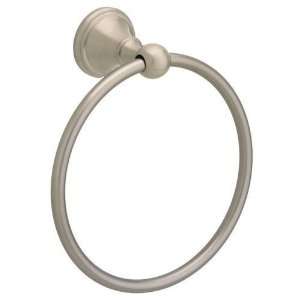  Franklin Brass 103310 Crestfield Towel Ring, Satin Nickel 