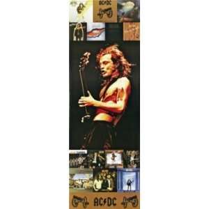  AC DC AC/DC SHOW ROCK DOOR POSTER 21X 62 #DP23