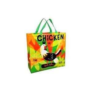  Shoppers Chicken Or The Egg Reusable Tote Bags 16 x 15 