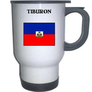Haiti   TIBURON White Stainless Steel Mug