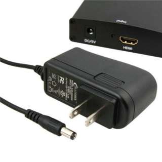   to 5 RCA Component Ypbpr Converter Adapter For HD Bluray PS3  