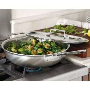 All clad Master Chef 12 Inch Brushed Aluminum Stainless steel Chefs 