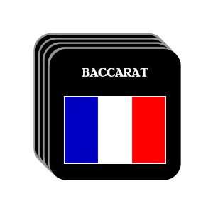  France   BACCARAT Set of 4 Mini Mousepad Coasters 