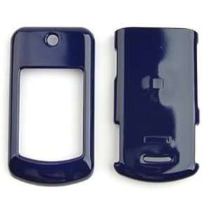 Motorola w755 Honey Navy Blue Hard Case/Cover/Faceplate/Snap On 