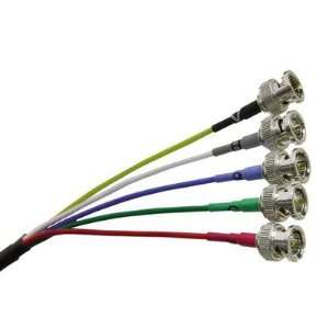   Cable A 5BNCM F PVC 5 Conductor M F RGB Cable Size 20 Feet Baby