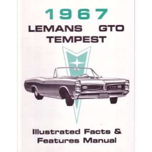  1967 GTO LEMANS TEMPEST Facts Features Sales Brochure 