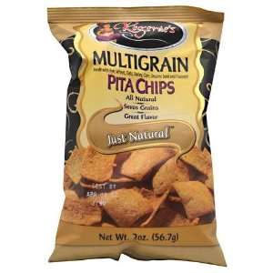 Multigrain Pita Chips Just Natural 24 Grocery & Gourmet Food