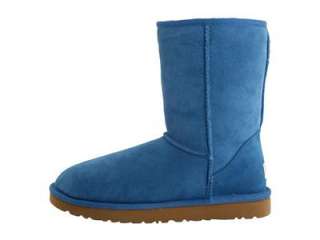 NIB UGG CLASSIC SHORT WOMENS BOOTS SHOES TURKISH TILE BLUE SIZE 7 or 8 