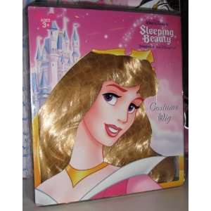  Disney Park Princess Aurora Costume Wig Dress Up Halloween 