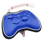 Ak463 Blue Travel Airform Pouch Case Bag For Xbox 360 Controller 