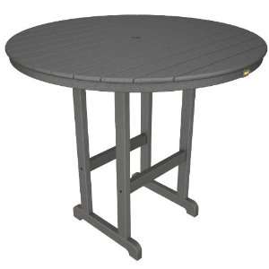  Trex Outdoor Monterey Bay Round 48 Bar Table in Stepping 
