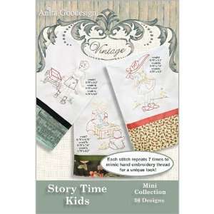   Embroidery Machine Designs CD STORY TIME KIDS