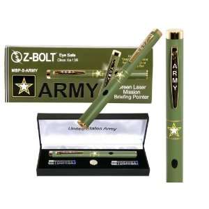  US Army Green Laser Pointer   Double Tap Circuit & Z Bolt 