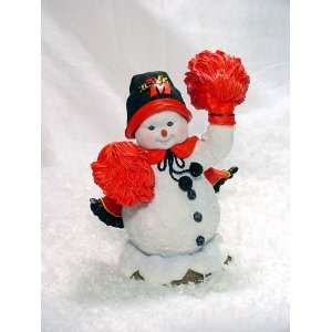 Maryland Terrapins Porcelain Snow Woman Cheering Alice  