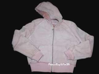 UGG Women Pink Suede Jacket Coat Hooded Winter Medium  