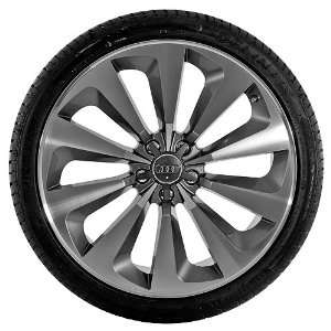  20 Inch Gunmetal 290 Series Wheels Rims and Tires for Audi 